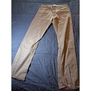 Wrangler Straight Fit Flex Pants Mens 34x34 Flex Fit Charcoal Gray Stretch